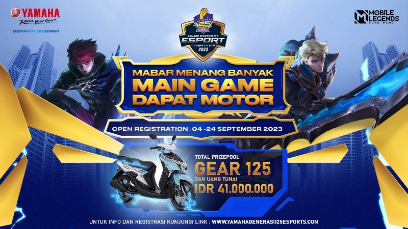 Yamaha Kembali Hadirkan YGEC 2023, Main Game Dapat Motor!