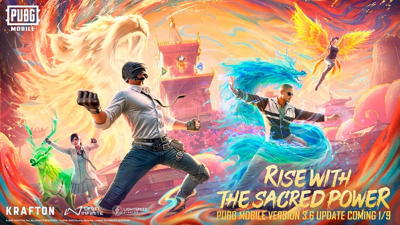 Update PUBG MOBILE Versi 3.6: Beragam Fitur Baru Hadir dan Jadilah Pengendali Elemen!