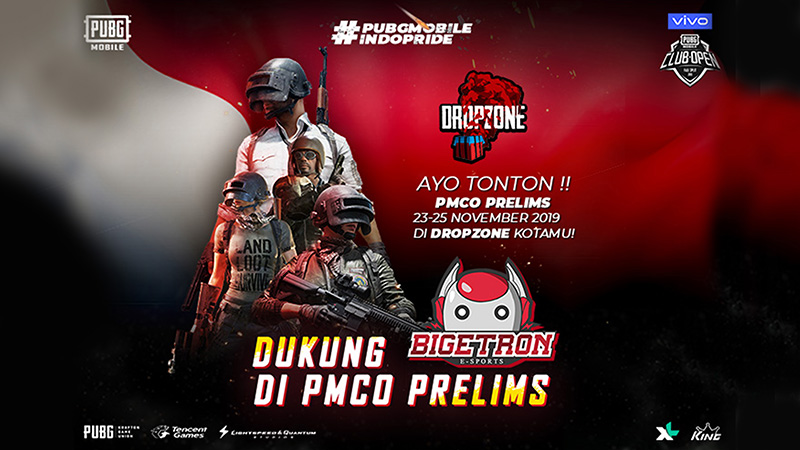 Datang ke Dropzone & Dukung Bigetron RA di PMCO Prelims