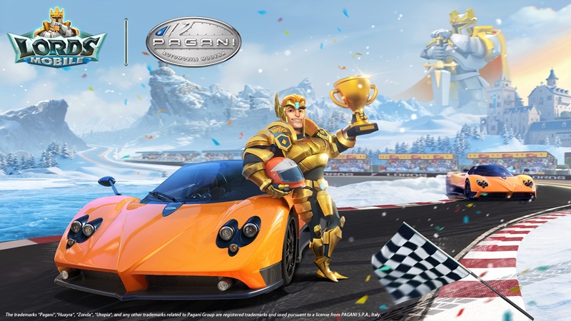 Lords Mobile Rayakan Ultah ke-8 dengan Kolaborasi Bareng Pagani