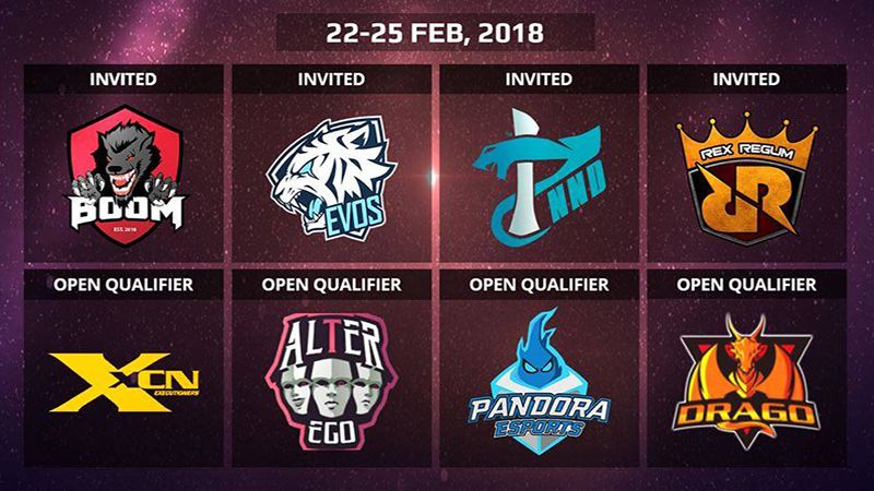 8 Tim Terbaik Indonesia Berebut Tiket Main Event GESC Indonesia 2018
