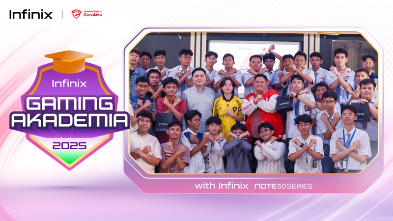 Infinix Gaming Akademia 2025 Resmi Jadi Sekolah Mobile Gaming SMA Pertama di Indonesia!