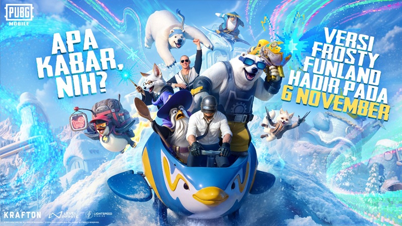 PUBG MOBILE Versi 4.1 Resmi Hadir: Frost Festival, Penguinville, dan Kolaborasi Global Ramaikan Musim Dingin