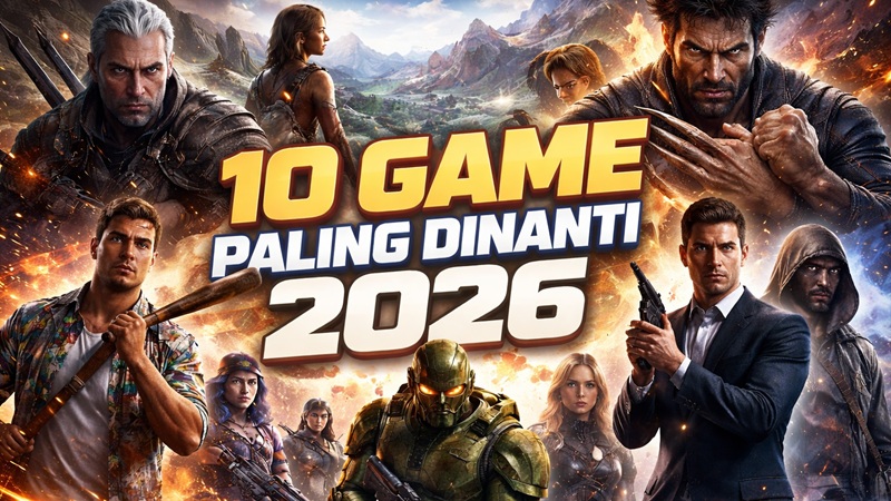 10 Game Paling Dinanti 2026: GTA 6 hingga The Witcher 4 Siap Manjakan Gamers!