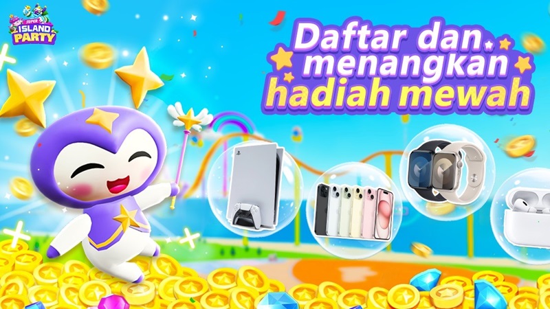 Menangkan Berbagai Hadiah di Acara Pra-Registrasi Super Island Party Versi 2.0
