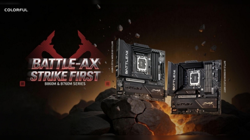 COLORFUL Meluncurkan Motherboard BATTLE-AX B860M dan B760M Terbaru dengan Wi-Fi 7