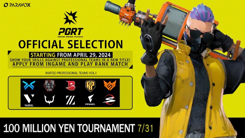 Game Baru PARAVOX dari 81RAVENS Hadirkan GOLD RUSH TOURNAMENT (PGRT) di Jepang dengan Hadiah 100 Juta Yen!