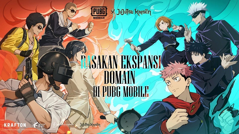 PUBG MOBILE X Jujutsu Kaisen Telah Hadir, Ini Info Detailnya!