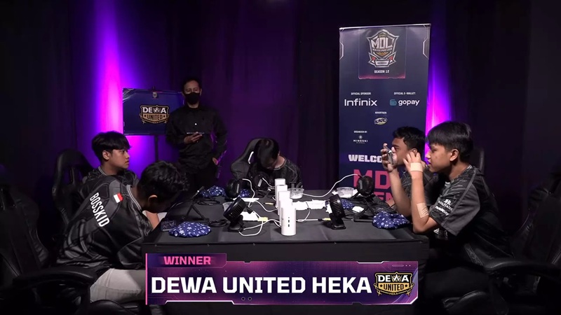 MDL ID S12: Debut Manis Dewa United Heka, Tumbangkan Juara Bertahan Alter Ego X