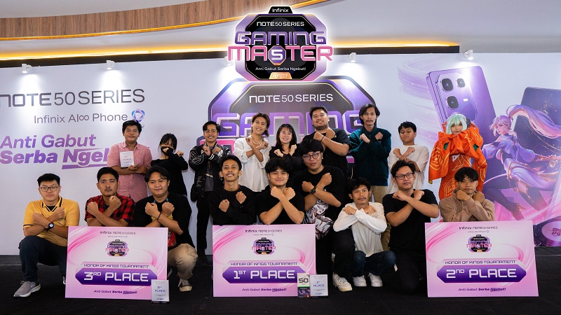 Infinix Gaming Master S5 Hadir di Lima Kota dengan Total Hadiah Puluhan Juta Rupiah!