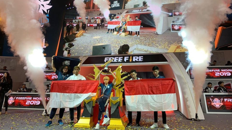 EVOS Capital Klaim Singgasana Free Fire World Cup 2019