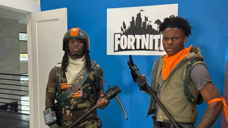 Streamer Twitch Kai Cenat Segera Dapatkan Skin Fortnite Icon Series Sendiri