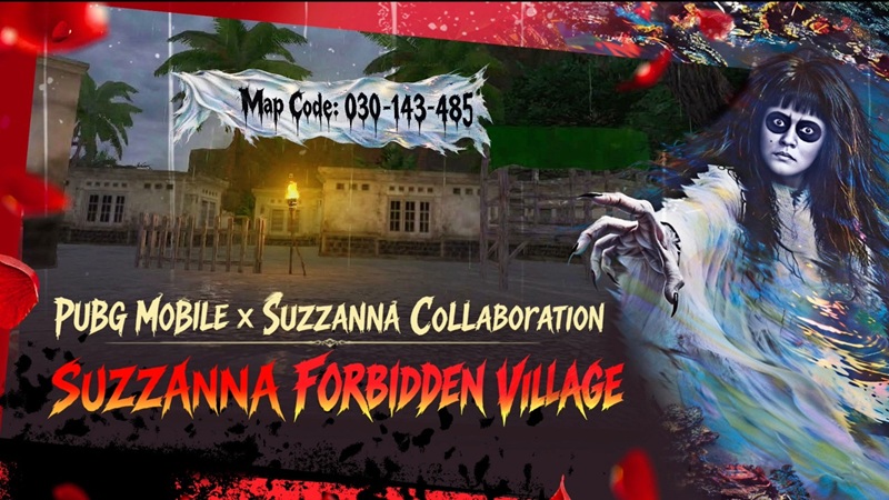 PUBG MOBILE Kolaborasi dengan Suzzanna, Hadirkan Skin Horor dan Map Forbidden Village