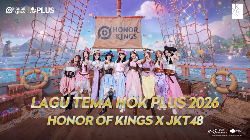 Honor of Kings Gandeng JKT48 sebagai Inisiator Versi HOK PLUS untuk Hadirkan Berbagai Pengalaman Baru bagi Fans