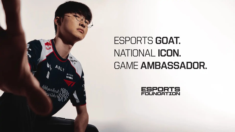 Bersanding dengan CR7 dan Magnus Carlsen, Faker Resmi Ditunjuk Sebagai Game Ambassador EWC dan ENC Hingga Tahun 2028