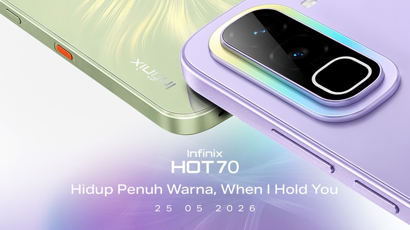Infinix HOT 70 Series Segera Meluncur di Indonesia, Usung Desain Stylish dan Kolaborasi Bersama JKT48