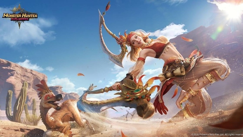 Garena Resmi Buka Pra-Registrasi Monster Hunter Outlanders di Indonesia, Siap Hunting?