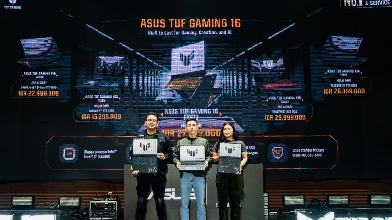 ASUS Luncurkan TUF Gaming 16 (FX610) di Indonesia, Dibanderol Mulai Rp27,9 Juta