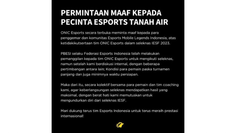 Credit: Onic Esports