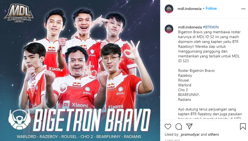 11 Tim MDL Terungkap, Siapa Paling Berpotensi Juara di Season 2 ...