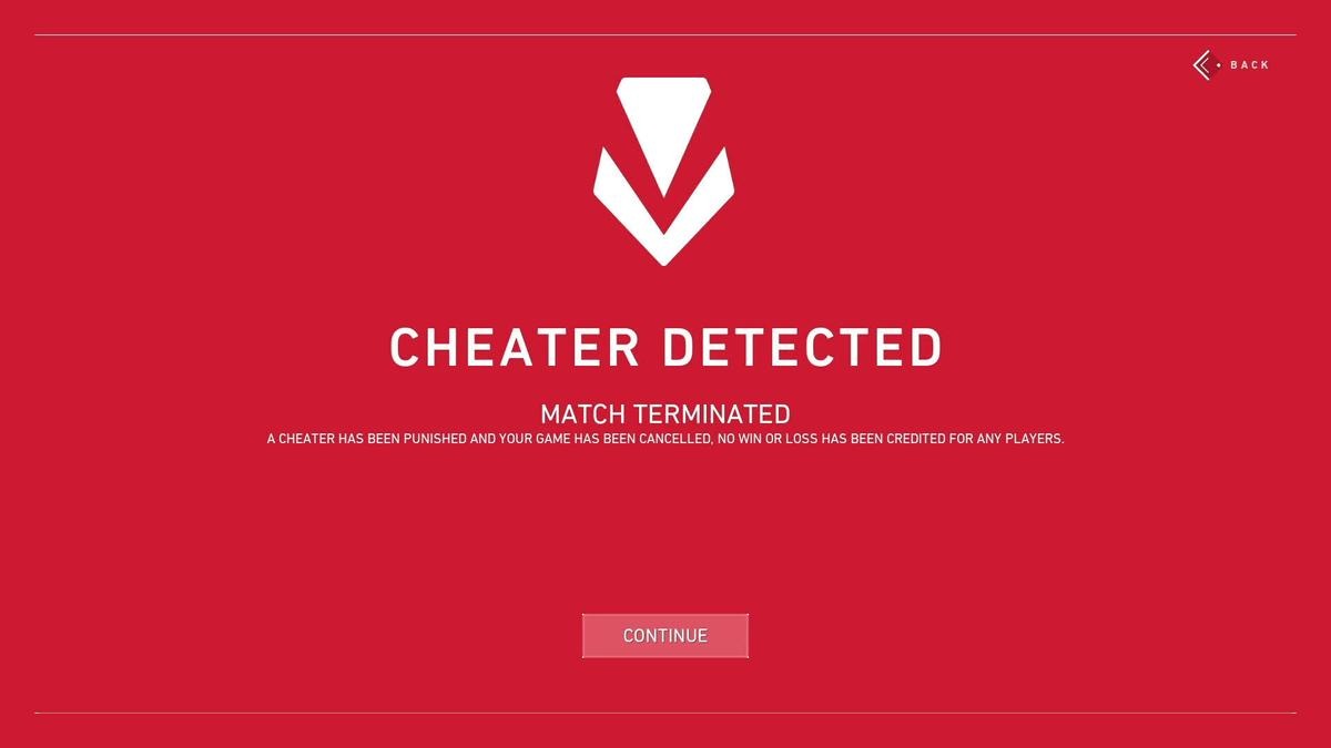 Riot Vanguard akan tutup progres permainan ketika menemukan cheater dan modder / Riot Games