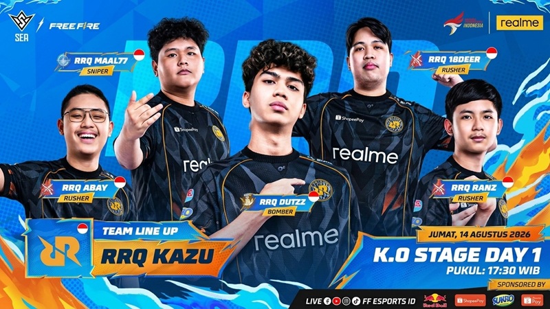 Di Tengah Tren Rombak Roster, RRQ Kazu Justru Pilih Setia: 