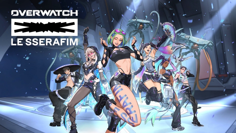 Overwatch x LE SSERAFIM Resmi Kembali, Hadirkan Skin Baru dan Konser di BlizzCon 2026
