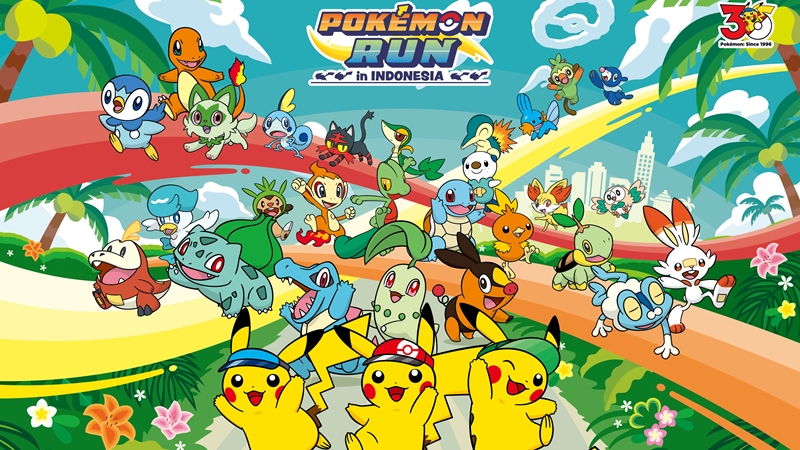 Tiket Pokémon RUN 30 Indonesia Phase Dibuka, Harga Rp899 Ribu dengan Hadiah Kartu Promo Pikachu