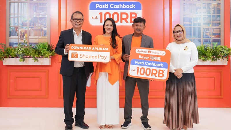 QRIS Makin Dipakai Sehari-hari, ShopeePay Hadirkan Cashback hingga Rp100 Ribu