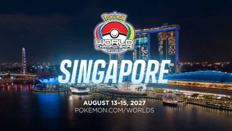 Pokémon World Championships 2027 Resmi Digelar di Singapura