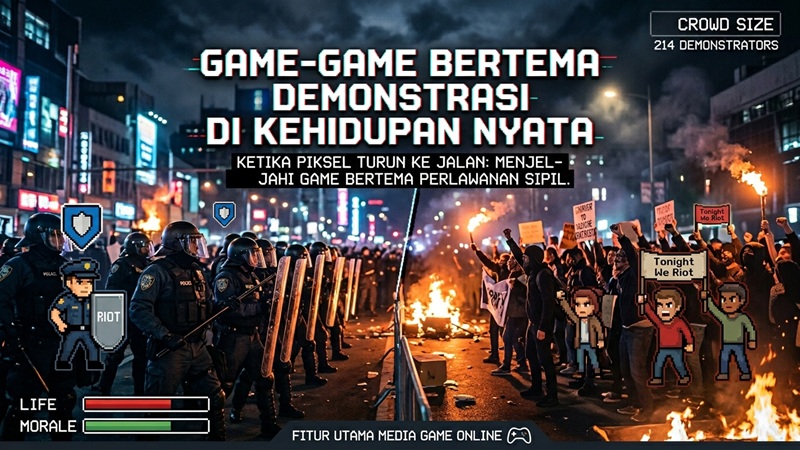 Bukan Sekadar Hiburan, 4 Game Ini Mengajak Pemain Memahami Demonstrasi dari Berbagai Sudut Pandang