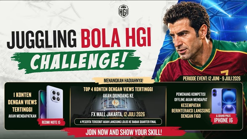 Pesta Bola HGI 2026 - Luis Figo